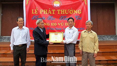 Công tác khuyến học, khuyến tài ở Nam Trực