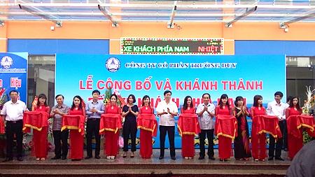 Khánh thành, đưa vào khai thác bến xe khách phía Nam mới