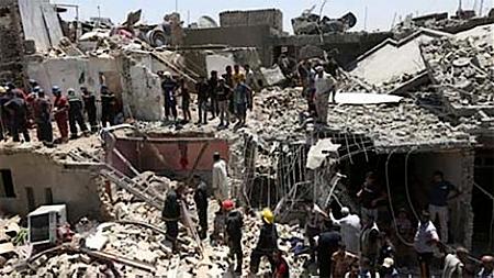 Đánh bom ở I-rắc, ít nhất 58 người chết