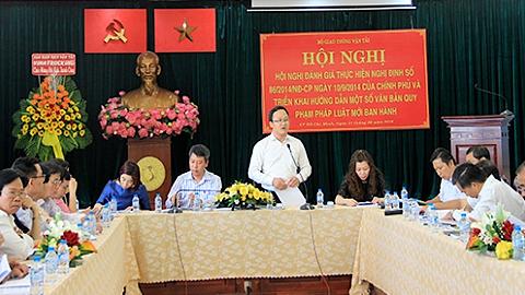 Đánh giá kết quả thực hiện Nghị định số 86 về kinh doanh vận tải bằng ô tô