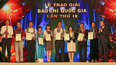 Tối 21-6, tổ chức lễ trao Giải Báo chí quốc gia