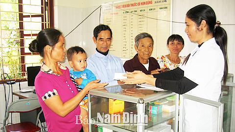 Thực hiện tiêu chí y tế trong xây dựng nông thôn mới