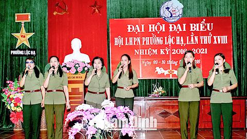 Lộc Hạ phát triển phong trào văn nghệ quần chúng