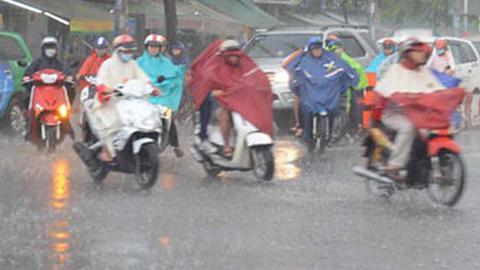 Dự báo thời tiết, thủy văn đêm 25-7-2017 ngày 26-7-2017 tỉnh Nam Định