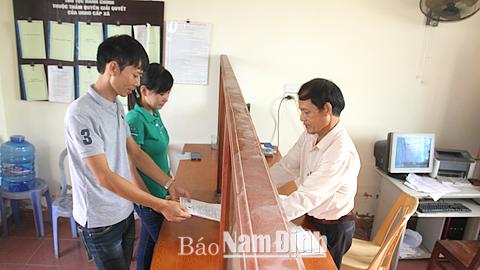 Chuyển biến trong công tác đăng ký và quản lý hộ tịch