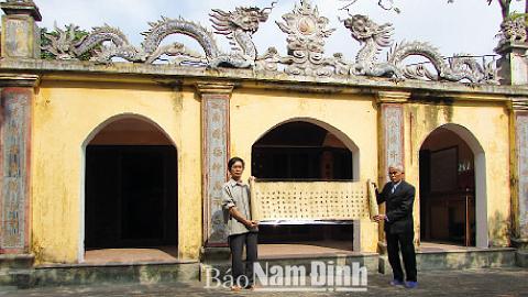 Các di tích từ đường dòng họ ở Mỹ Lộc