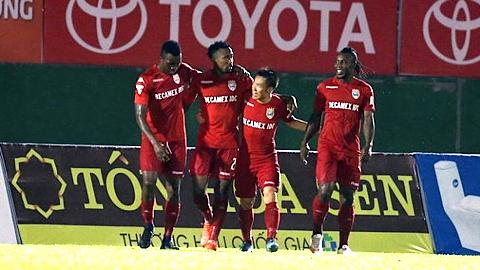 Becamex Bình Dương cầm hòa Hải Phòng sau màn rượt đuổi tỷ số gay cấn