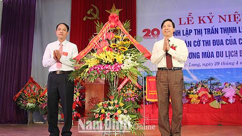 Thị trấn Thịnh Long kỷ niệm 20 năm thành lập