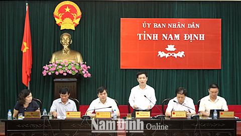 UBND tỉnh triển khai nhiệm vụ phát triển kinh tế - xã hội 6 tháng cuối năm