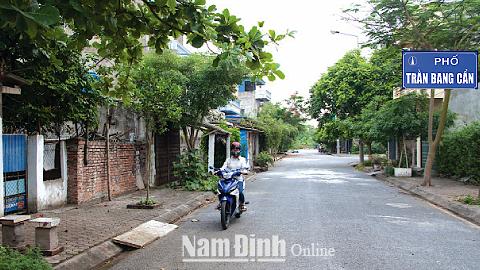 Đường phố Thành Nam: Phố Trần Bang Cẩn