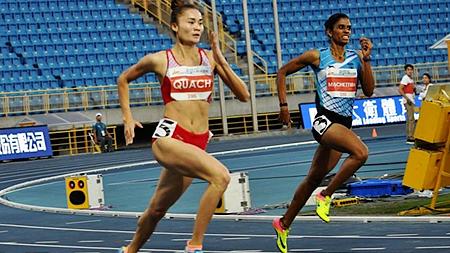 Vận động viên Quách Thị Lan đoạt Huy chương bạc điền kinh châu Á