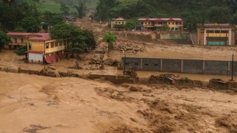 Cảnh báo lũ trên sông Đào, sông Ninh Cơ