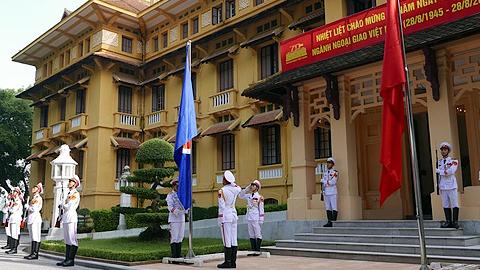 Lễ Thượng cờ ASEAN tại Hà Nội