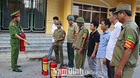 Đẩy mạnh phong trào toàn dân tham gia phòng cháy, chữa cháy