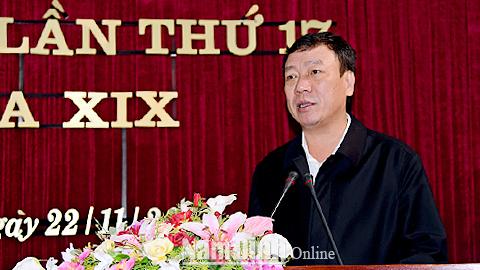 Hội nghị lần thứ 17 Ban Chấp hành Đảng bộ tỉnh khóa XIX