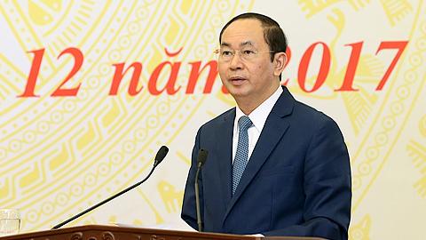 Chủ tịch nước Trần Đại Quang: Nâng cao hiệu quả thu hồi tài sản tham nhũng