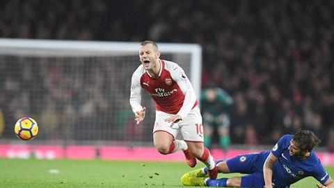 Arsenal và Chelsea chia điểm sau màn rượt đuổi đến phút 90+2