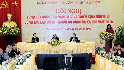 Hội nghị trực tuyến toàn quốc triển khai công tác lao động, người có công và xã hội năm 2018