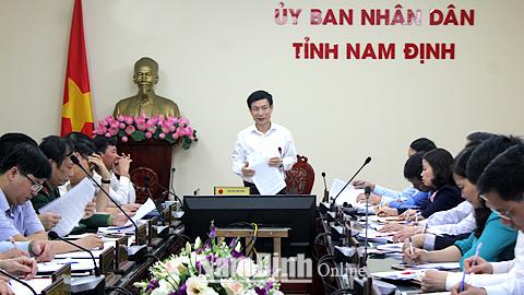UBND tỉnh triển khai nhiệm vụ phát triển kinh tế - xã hội 6 tháng cuối năm 2018
