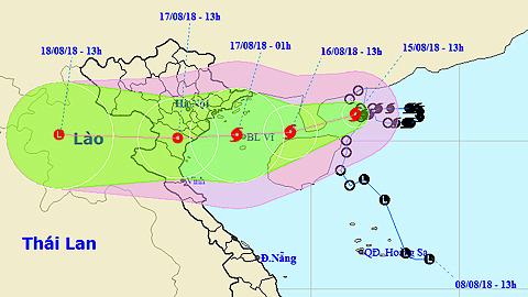Công điện khẩn về việc triển khai các biện pháp ứng phó bão số 04 năm 2018