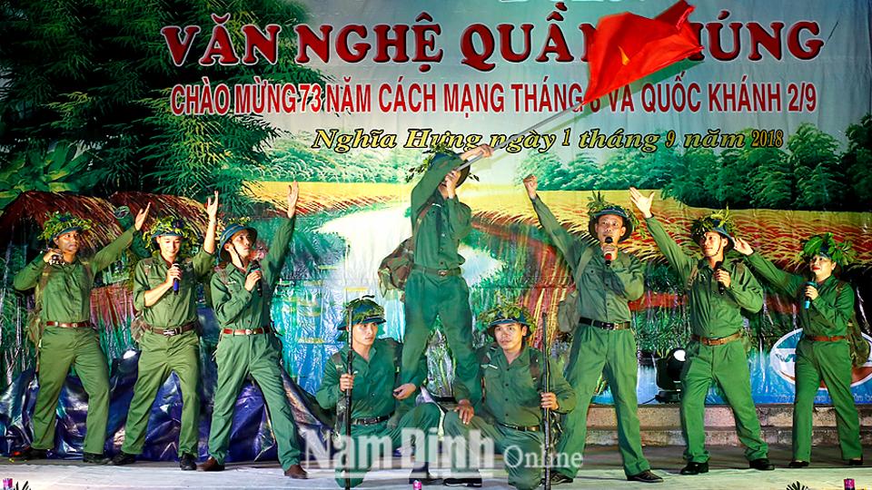 Nở rộ các câu lạc bộ văn nghệ ở Nghĩa Hưng