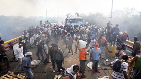 Căng thẳng tại biên giới Venezuela