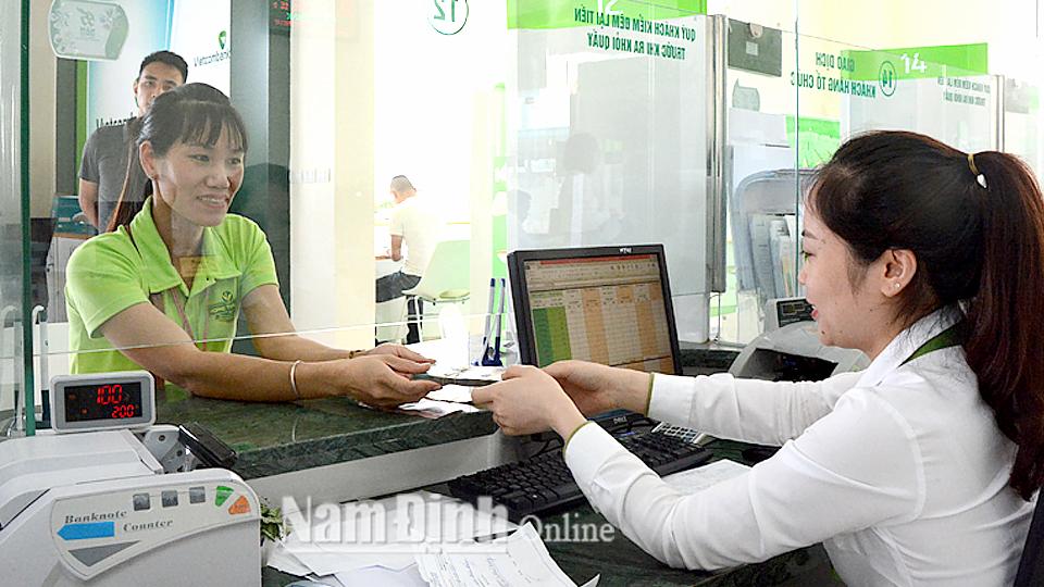 Vietcombank Nam Định bứt phá mở rộng thị phần