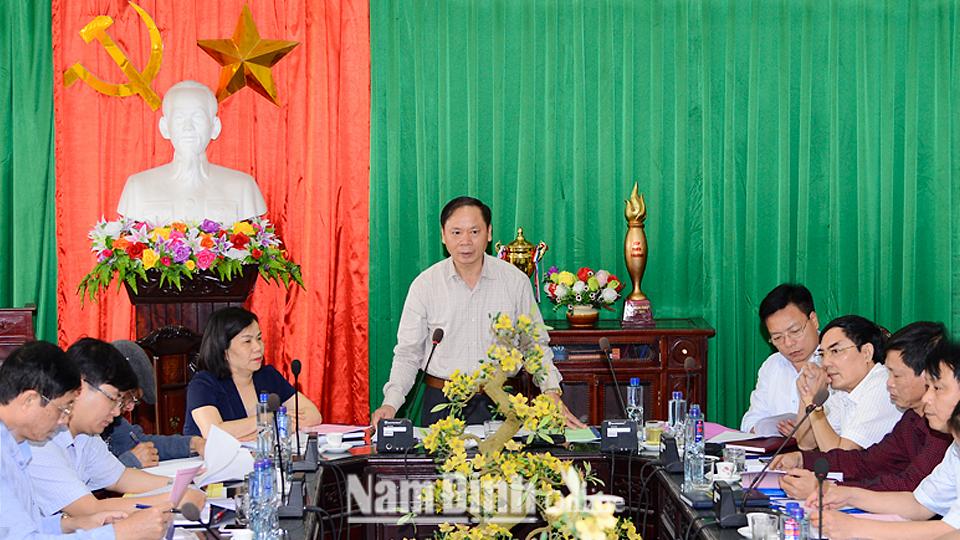 Giám sát công tác quản lý thủy lợi phí giai đoạn 2015-2018 tại huyện Hải Hậu