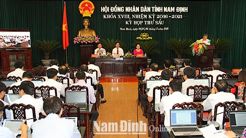 Triệu tập Kỳ họp thứ chín, Hội đồng nhân dân tỉnh khoá XVIII, nhiệm kỳ 2016-2021