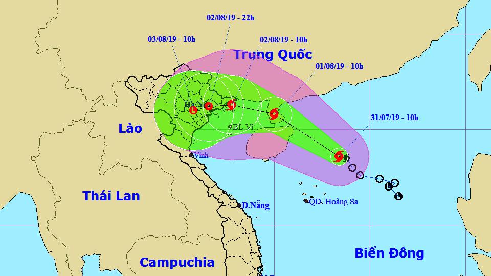 TIN BÃO GẦN BỜ (CƠN BÃO SỐ 03)