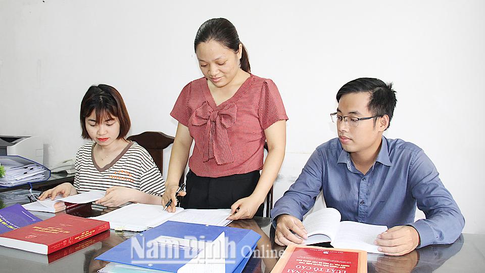 Công tác tuyên truyền, phổ biến, giáo dục pháp luật ở Nam Trực