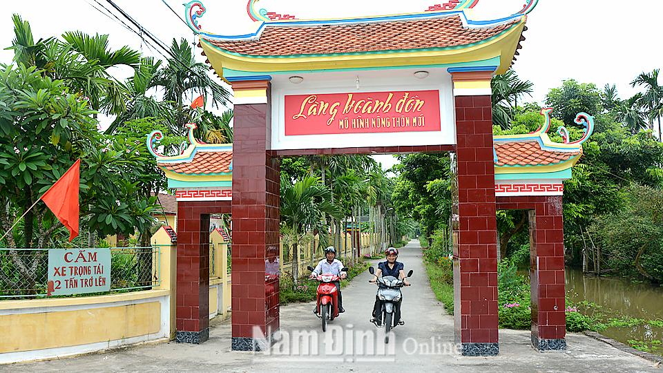 Hướng đến mục tiêu xây dựng nông thôn mới kiểu mẫu