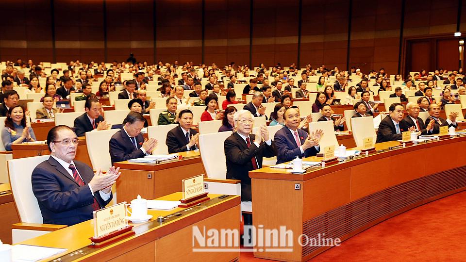 Khai mạc kỳ họp thứ 8, Quốc hội khóa XIV