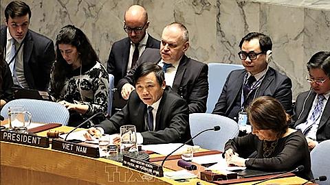 Việt Nam chủ trì thảo luận về tình hình Trung Đông