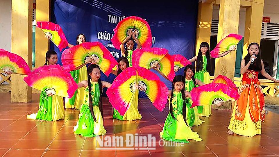 Trực Cường xây dựng đời sống văn hóa cơ sở