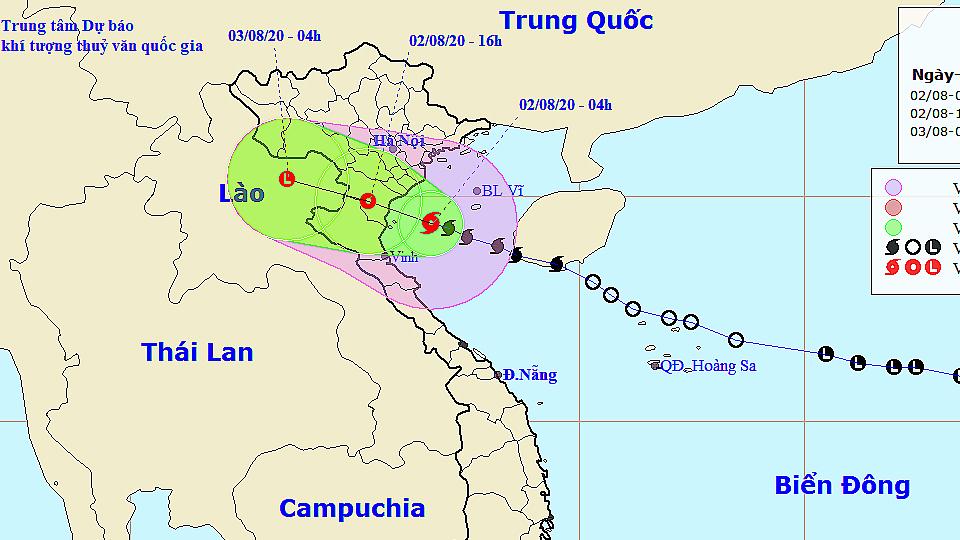 Tin bão khẩn cấp (cơn bão số 2)