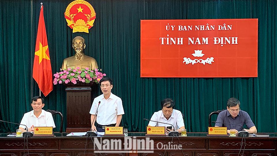 UBND tỉnh triển khai nhiệm vụ tháng 8-2020