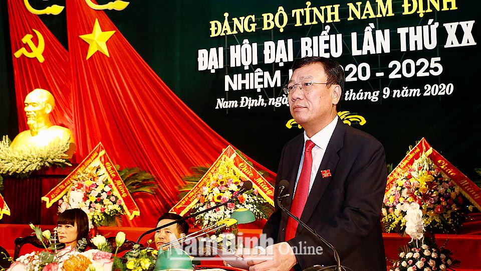 Tiểu sử tóm tắt của đồng chí Đoàn Hồng Phong, Ủy viên BCH Trung ương Đảng, Bí thư Tỉnh ủy, Trưởng đoàn Đoàn đại biểu Quốc hội tỉnh