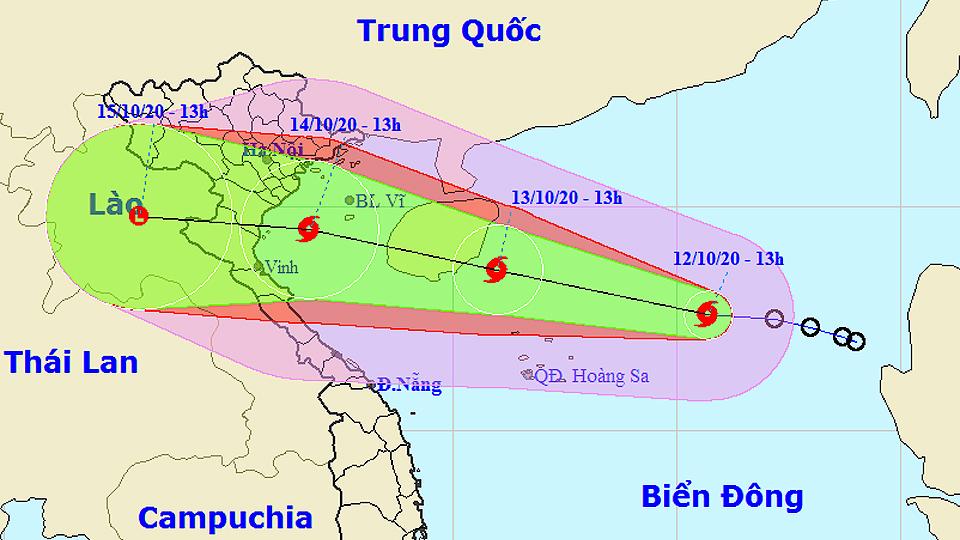 TIN BÃO TRÊN BIỂN ĐÔNG (Cơn bão số 7)