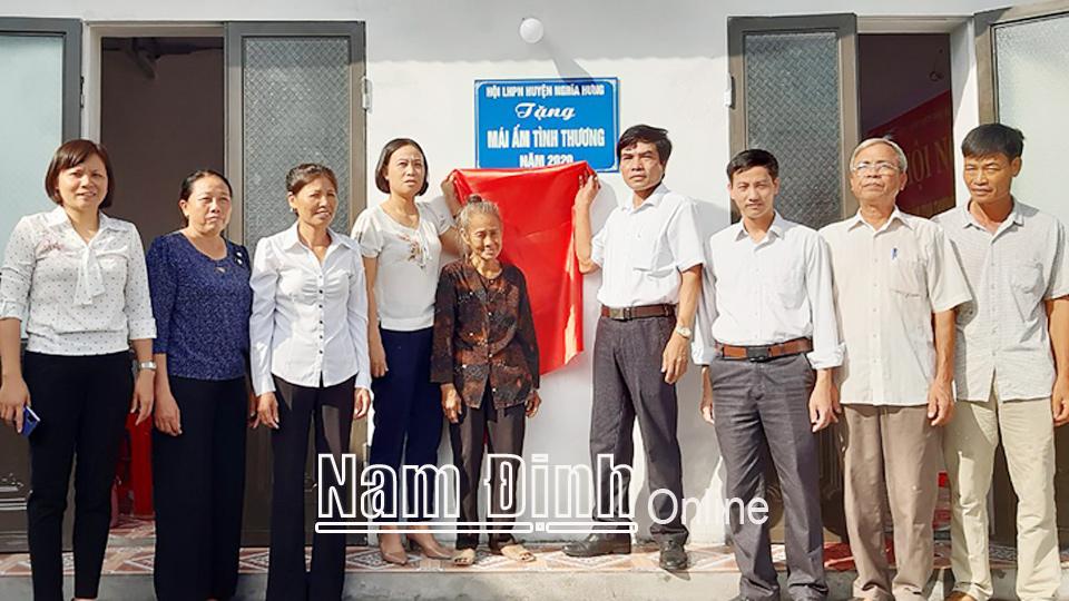 Phụ nữ Nghĩa Hưng với các hoạt động vì an sinh xã hội