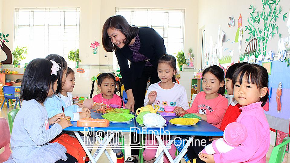 Giúp trẻ vững tin bước vào bậc tiểu học