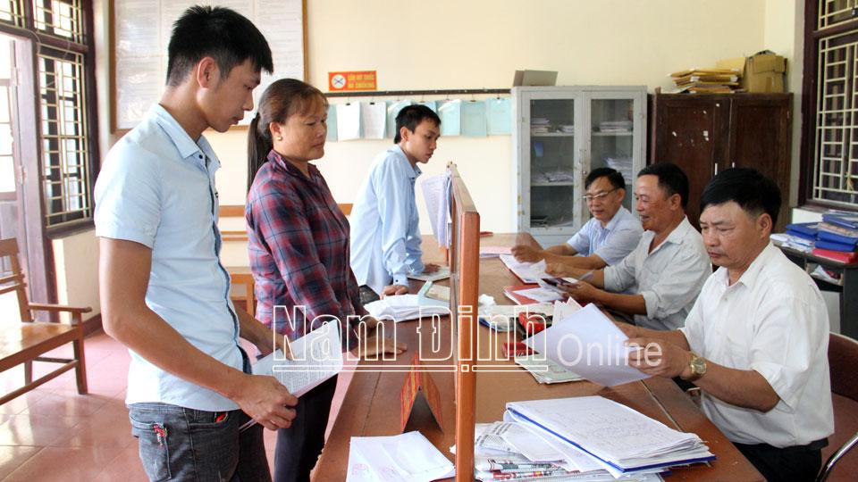 Chuyển biến trong công tác cải cách hành chính