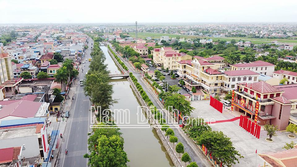 Trực Ninh tập trung các nguồn lực xây dựng nông thôn mới nâng cao, kiểu mẫu