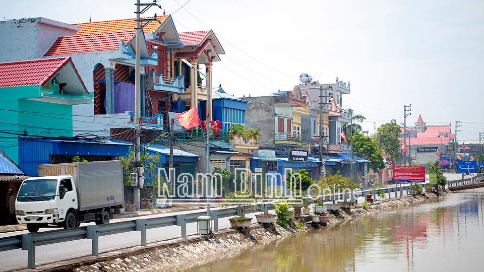 Trực Nội cơ bản hoàn thành xây dựng nông thôn mới nâng cao