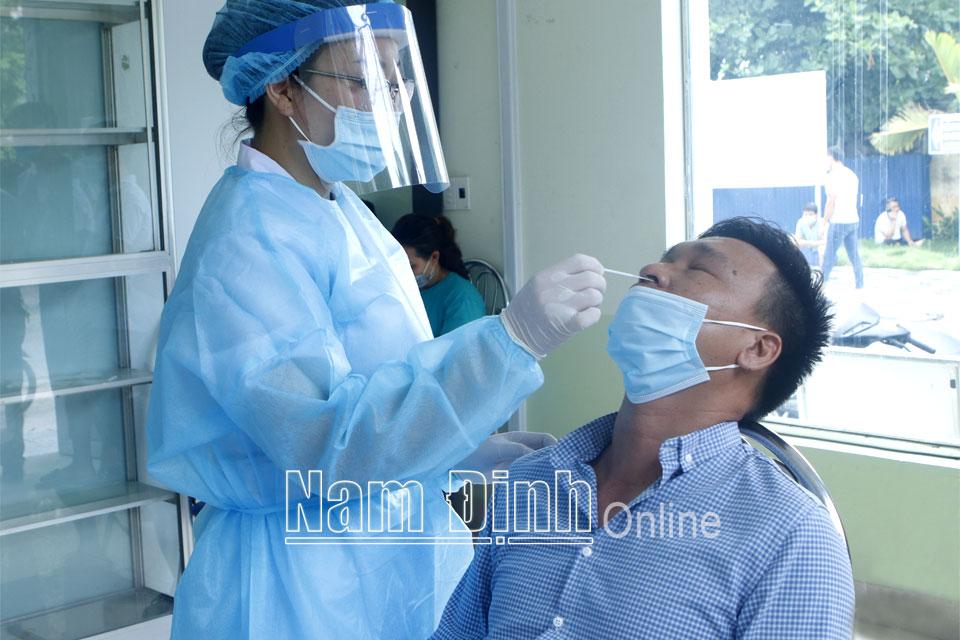 Danh sách cơ sở đủ năng lực xét nghiệm sàng lọc SARS- CoV-2 trên địa bàn tỉnh Nam Định tính đến ngày 28/7/2021