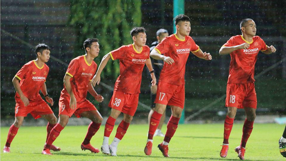 U22 Việt Nam bước vào tập luyện hướng tới Vòng loại U23 châu Á 2022