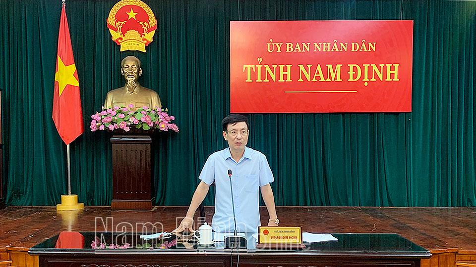 UBND tỉnh triển khai nhiệm vụ trọng tâm tháng 9 và công tác phòng, chống dịch COVID-19