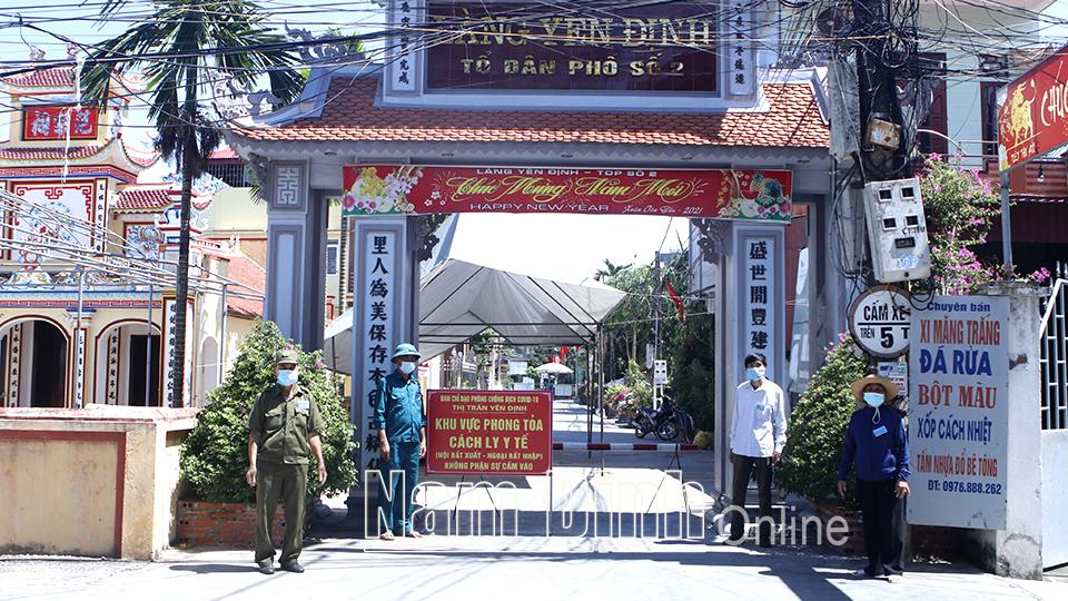 Hải Hậu ban hành công điện khẩn phòng chống dịch COVID-19