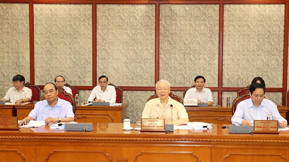 Bộ Chính trị họp, cho ý kiến về các nội dung phát triển kinh tế - xã hội