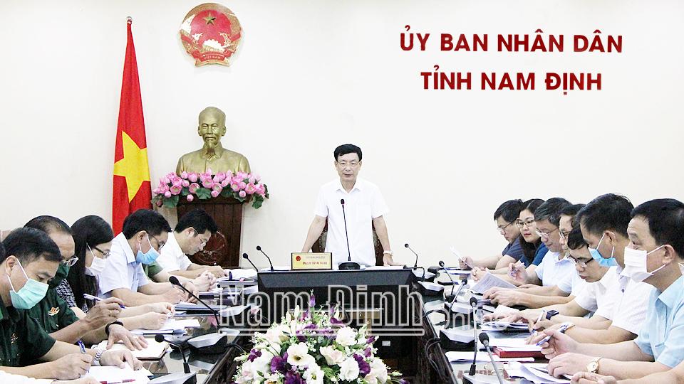 UBND tỉnh triển khai nhiệm vụ trọng tâm những tháng cuối năm